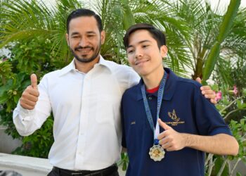 ¡Orgullo universitario! Jaime Lafarga Castañeda, estudiante de la UAS, gana medalla de plata en la XXIX Olimpiada Iberoamericana de Química