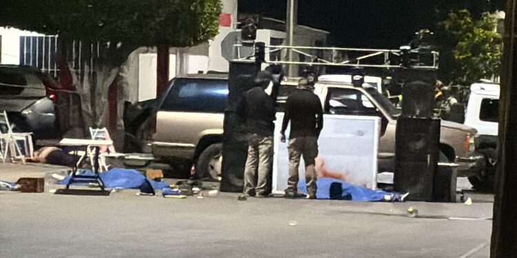 Atentado a balazos en una fiesta deja cuatro muertos y seis heridos