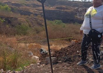 Hallan al sur de Culiacán un cráneo humanos semienterrado