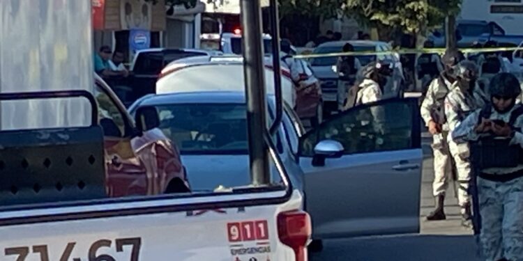 Atentado a balazos en el sector norte de Culiacán dejó un hombre muerto y otro herido a balazos