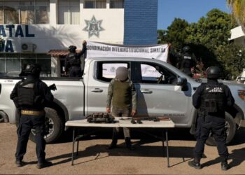 Aseguran a un civil en El Castillo, Navolato