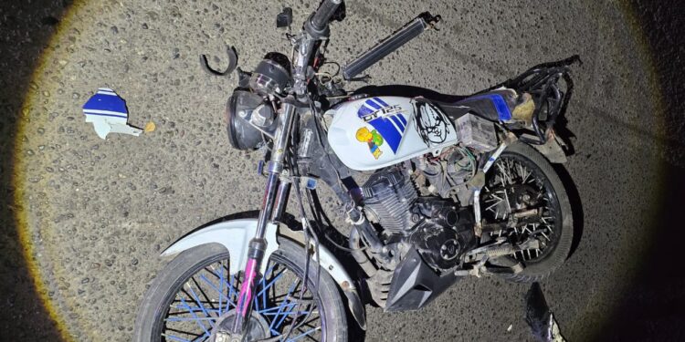 Muere motociclista atropellado y el resposable fue detenido tratando de huir