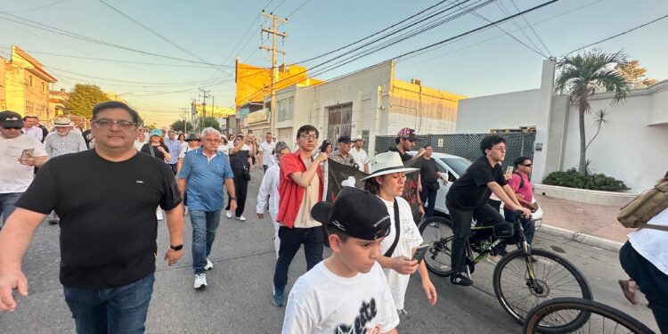 Marcha de la Generación Z exige paz y fin a la violencia en Culiacán