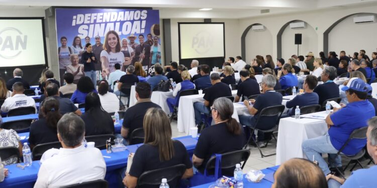 PAN Sinaloa fortalece su unidad en reunión estatal de estructuras
