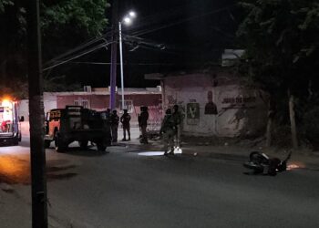 Un hombre fue asesinado a balazos en la colonia Bicentenario, en Culiacán