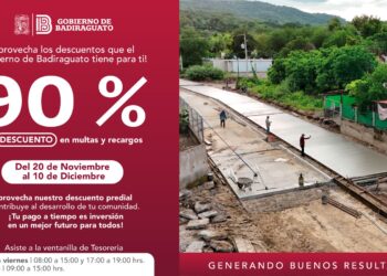 ¡Atención! Gobierno de Badiraguato anuncia descuentos del 90% en multas y recargos del impuesto predial