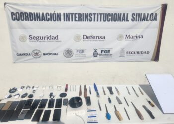 Este viernes, el Grupo Interinstitucional llevó a cabo una nueva revisión en el Centro Penitenciario Aguaruto, en Culiacán