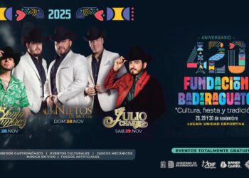 Badiraguato celebrará aniversario 420 con la presentación de Lenin Ramírez, Julio Chaidez y Los Nietos