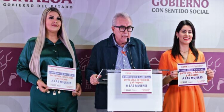 Sinaloa se adhiere al Compromiso Nacional por la Vida, la Felicidad y el Respeto a las Mujeres: Gobernador Rocha