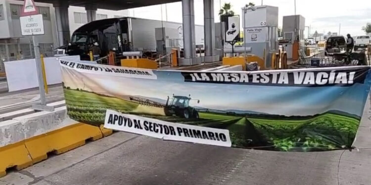 Productores bloquearán casetas de Sinaloa este lunes; tome precauciones si circulará por carreteras
