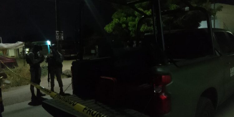 Identifican a los 7 sicarios abatidos por militares en el poblado de Agua Blanca, sindicatura de Tepuche.