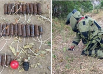 Grupo Interinstitucional localiza y destruye 146 artefactos explosivos en San Ignacio
