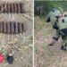 Grupo Interinstitucional localiza y destruye 146 artefactos explosivos en San Ignacio