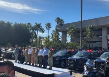 Alcalde de Culiacán agradece a Rocha por  entrega de nuevas patrullas y destaca fortalecimiento de la Policía Municipal