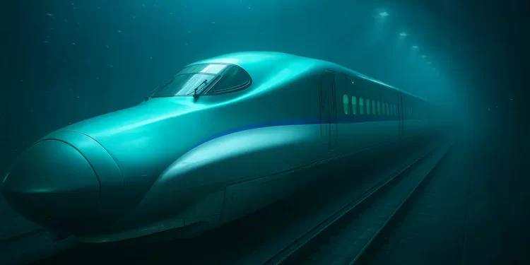 Construyen el tren submarino de alta velocidad más largo del mundo: irá debajo del océano y conectará dos continentes en minutos