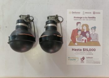 Meta superada: Concluye Desarme Voluntario Sinaloa 2025 con más de mil armas de fuego y explosivos destruidos