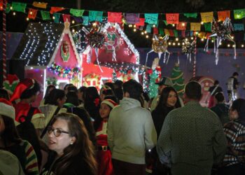 Protección Civil reporta afluencia diaria de 5 mil visitantes en la Verbena de Culiacán; solo incidentes menores hasta el momento