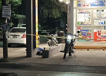 Un ataque a balazos dejó un motociclista muerto y otro herido esta noche en Culiacán