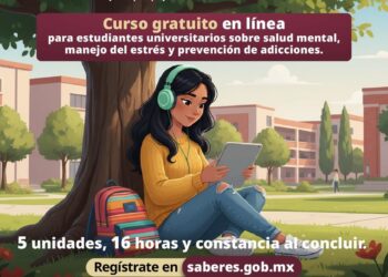 Anuncia el Rector que la Universidad iniciará la aplicación del curso “SanaMente Libre Mente: jóvenes por la paz y contra las adicciones”, proyecto presentado por la Presidenta Claudia Sheinbaum