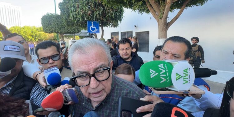 Gobernador descarta salida del Ejército de Sinaloa y asegura que hay refuerzos