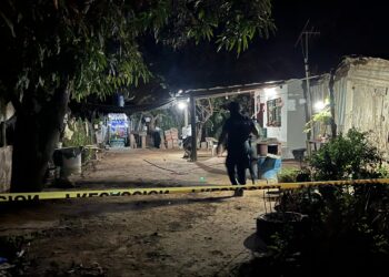 Ejecutan a hombre frente a su domicilio en Toboloto, Navolato