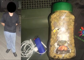 Detienen a un civil con presunta marihuana y cristal en la colonia Libertad, en Culiacán
