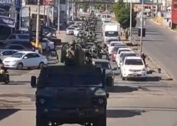 No se fueron, llegaron más; Arriban 180 elementos del Ejército a Culiacán para reforzar la seguridad