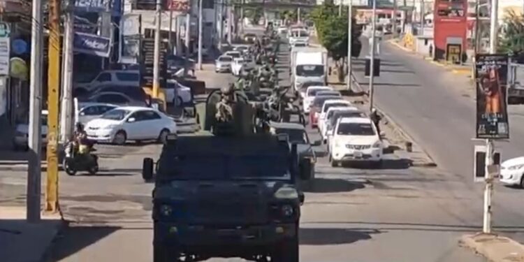 No se fueron, llegaron más; Arriban 180 elementos del Ejército a Culiacán para reforzar la seguridad