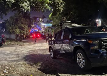 Atacan a balazos una vivienda en la colonia 5 de Mayo, en Culiacán