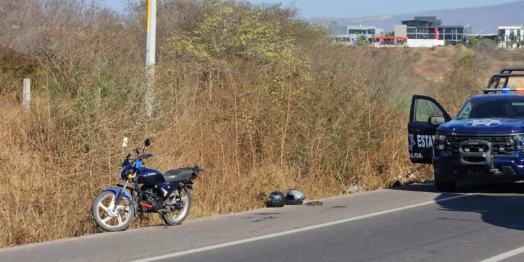 Motociclista resulta herido en ataque armado en el Libramiento Benito Juárez, en Culiacán