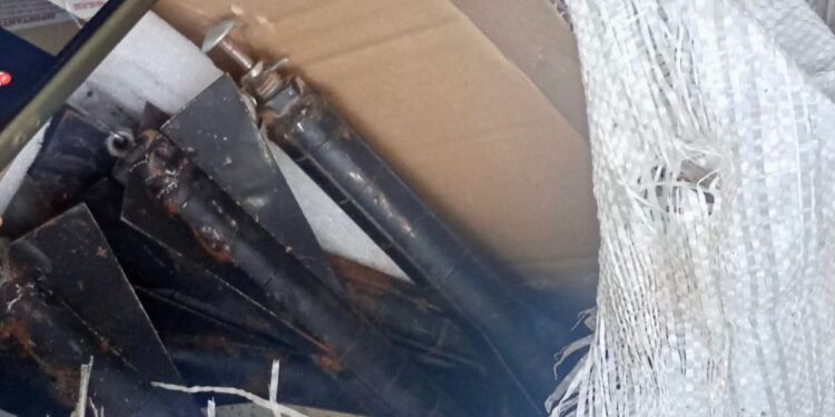 Asegura Grupo Interinstitucional explosivos improvisados en Villa Juárez, Navolato