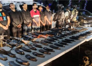 Tras agresión en Navolato, detienen a 6 civiles, aseguran armamento y vehículos