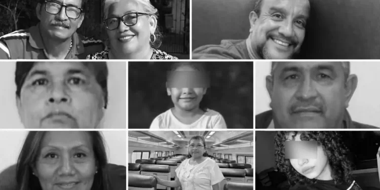 ¿Quiénes son las 13 personas muertas en el Tren Interoceánico? Hay una niña de 6 años entre las víctimas