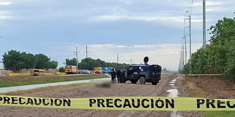 Localizan cuerpo sin vida envuelto en plástico en zona rural de Villa Juárez, Navolato