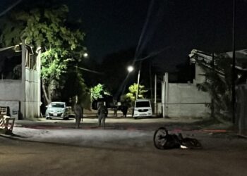 Ciclista pierde la vida tras ataque armado en la colonia San Rafael, al sur de Culiacán