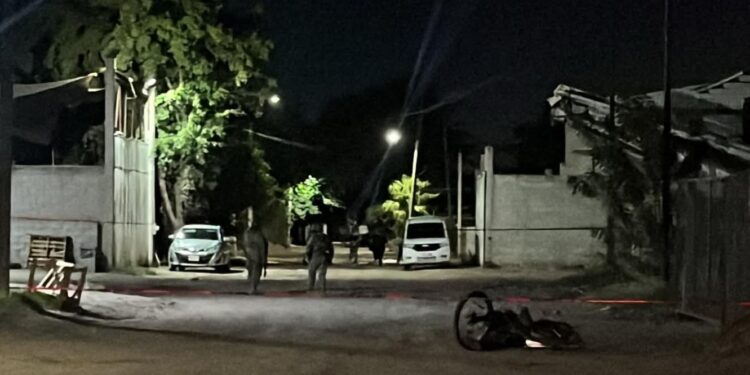 Ciclista pierde la vida tras ataque armado en la colonia San Rafael, al sur de Culiacán