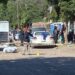 Tío y sobrino fueron asesinados a balazos en la colonia Demetrio Vallejo, en Aguaruto