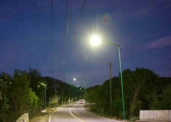 Badiraguato arranca el 2026 con más obra pública; José Paz López inaugura alumbrado público en la comunidad de San Antonio de la Palma