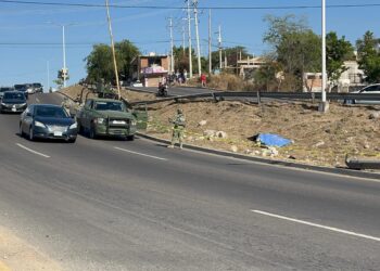 Joven motociclista murió tras derrapar en la avenida Álvaro Obregón, al sur de Culiacán