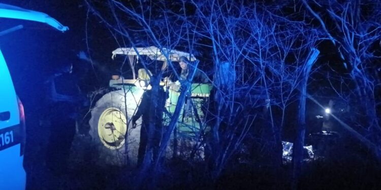 Asesinan a balazos a hombre que circulaba en un tractor en la sindicatura de Tepuche