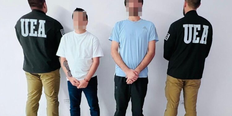 UEA ejecuta orden de aprehensión contra dos hombres por secuestro agravado