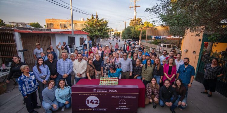 Gamez Mendívil arranca 2026 con gira de obras y atención directa en colonias de Culiacán