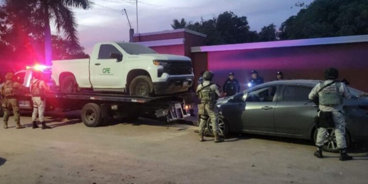 Vehículos robados y municiones son asegurados tras cumplimentarse una Orden Técnica de Investigación en Comanito