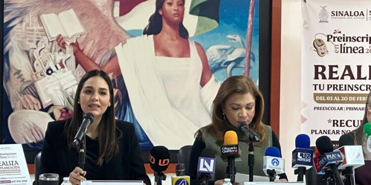 Más de 10 mil familias avanzan en la planeación de preinscripciones para el ciclo escolar 2026-2027 en Sinaloa