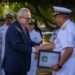 Atestigua Gobernador Rocha ceremonia de entrega-recepción del mando de armas de la Cuarta Región Naval