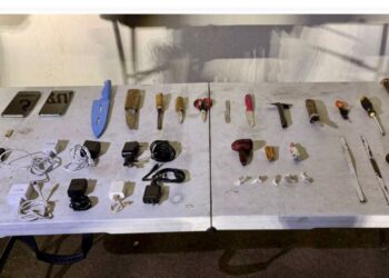 Este miércoles, el Grupo Interinstitucional aseguró droga y diversos objetos prohibidos durante dos revisiones en el Centro Penitenciario de Aguaruto