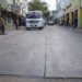 En tiempo récord concluyen rehabilitación en concreto estampado de la calle Ángel Flores