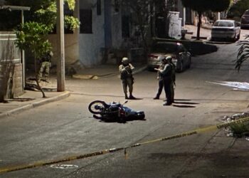 Un joven motociclista fue asesinado a balazos en la colonia Francisco I. Madero