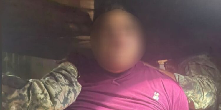 En una rápida y oportuna intervención, el Grupo Interinstitucional detiene a un civil presunto responsable de un homicidio en Villa Bonita