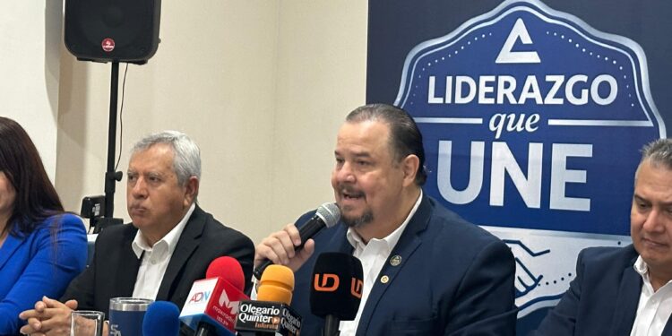 Sergio Armenta plantea agenda de seguridad y reactivación económica para Culiacán rumbo a la Canaco